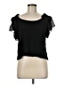 rue21 Black Short Sleeve Top Size M (estimated) - photo 1