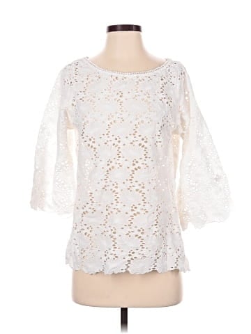 Gretchen Scott Designs 3/4 Sleeve Blouse (view 1)