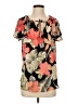 Grace 100% Polyester Black Short Sleeve Blouse Size XS - photo 1