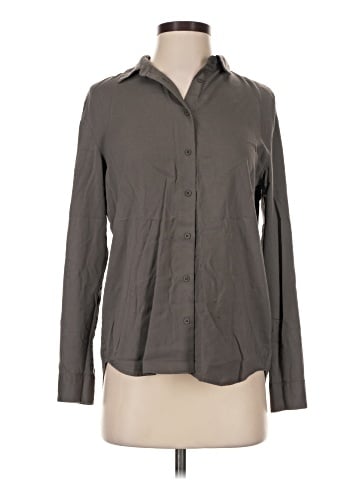 Uniqlo Long Sleeve Button-Down Shirt (view 1)