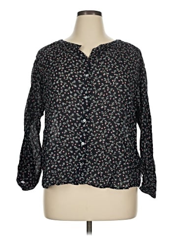 Velvet by Graham & Spencer 3/4 Sleeve Blouse (view 1)