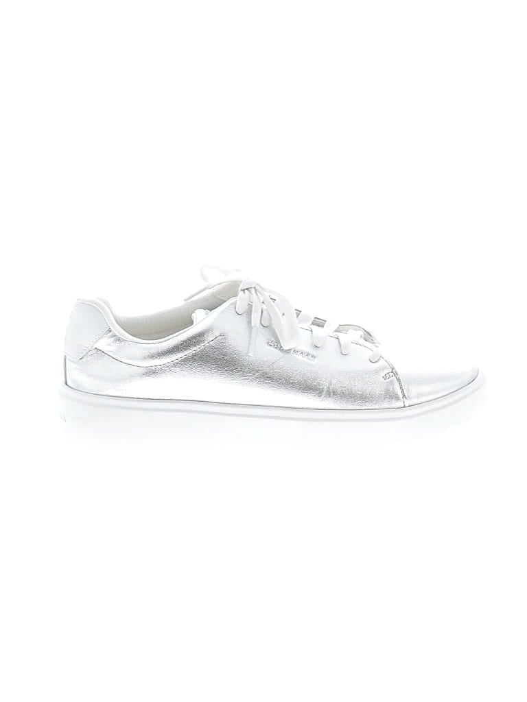 Pre-owned Cole Haan Sneakers In Silver