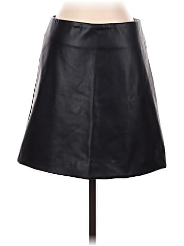 Monki Faux Leather Skirt (view 1)