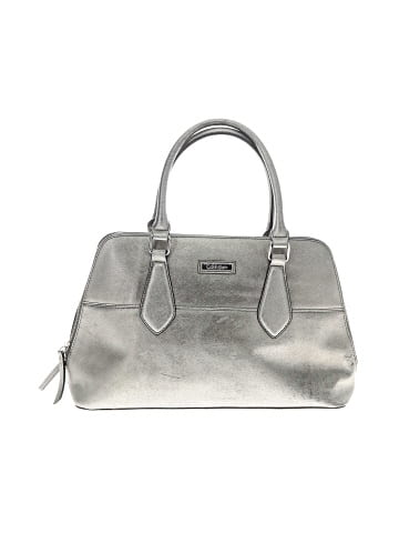 Calvin Klein Leather Satchel (view 1)