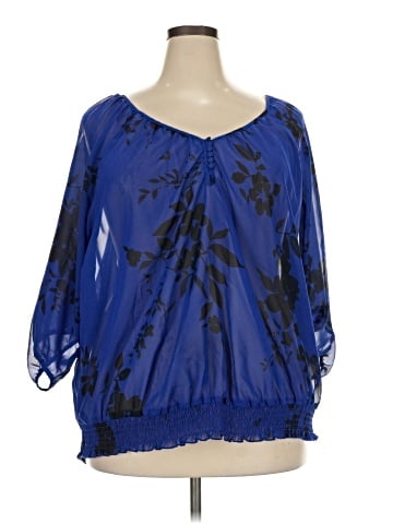 Target 3/4 Sleeve Blouse (view 1)