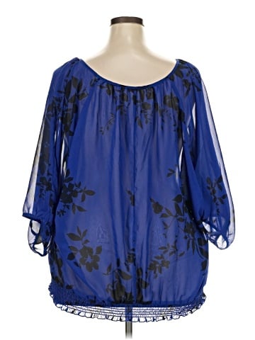 Target 3/4 Sleeve Blouse (view 2)