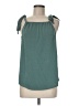 Green Envelope Teal Sleeveless Blouse Size M - photo 1