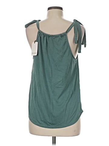 Green Envelope Sleeveless Blouse (view 2)