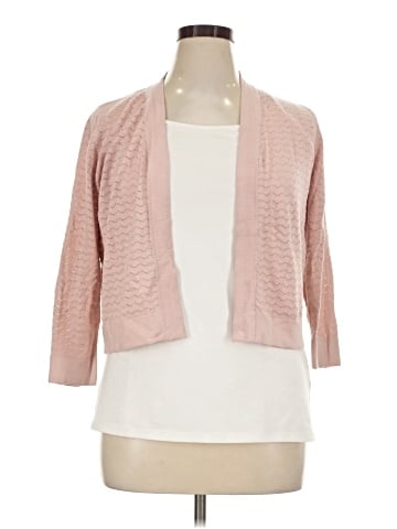 Nina Leonard Cardigan (view 1)
