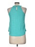 Cable & Gauge Teal Sleeveless Blouse Size M - photo 2