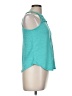 Cable & Gauge Teal Sleeveless Blouse Size M - photo 4