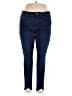 Kut from the Kloth Solid Blue Jeans Size 16 - photo 1