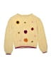 Andy & Evan 100% Polyester Polka Dots Yellow Pullover Sweater Size 7 - photo 1