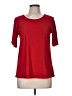 89th & Madison Red Short Sleeve Top Size M - photo 1