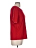 89th & Madison Red Short Sleeve Top Size M - photo 4