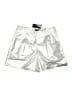 Piombo Metallic Silver Shorts Size 14 - photo 1