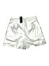Piombo Metallic Silver Shorts Size 14 - photo 2