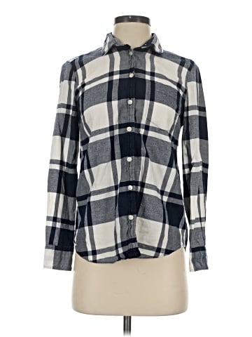 J.Crew Factory Store Long Sleeve Button-Down Shirt (view 1)