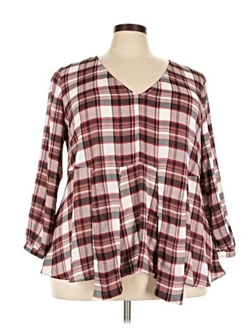 Torrid 3/4 Sleeve Blouse (view 1)