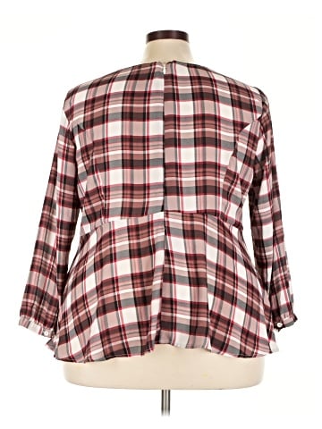 Torrid 3/4 Sleeve Blouse (view 2)