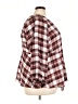 Torrid 100% Polyester Brown 3/4 Sleeve Blouse Size 3X Plus (3) - photo 4