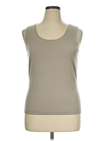Lafayette 148 New York Sleeveless T-Shirt (view 1)