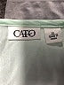 Cato Green 3/4 Sleeve Blouse Size XL - photo 7