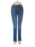 Zara Basic Hearts Blue Jeans Size 6 - photo 1