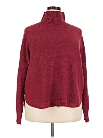 Tribal Turtleneck Sweater (view 1)