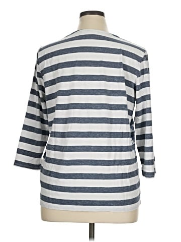 Zenergy by Chico's 3/4 Sleeve T-Shirt (view 2)