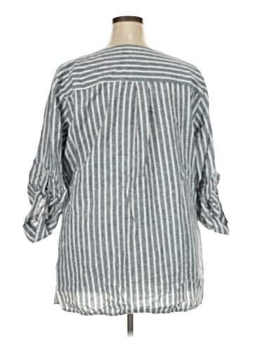 Ashley Stewart 3/4 Sleeve Blouse (view 2)