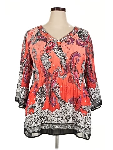 Avenue 3/4 Sleeve Blouse (view 1)