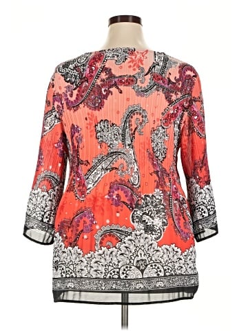 Avenue 3/4 Sleeve Blouse (view 2)