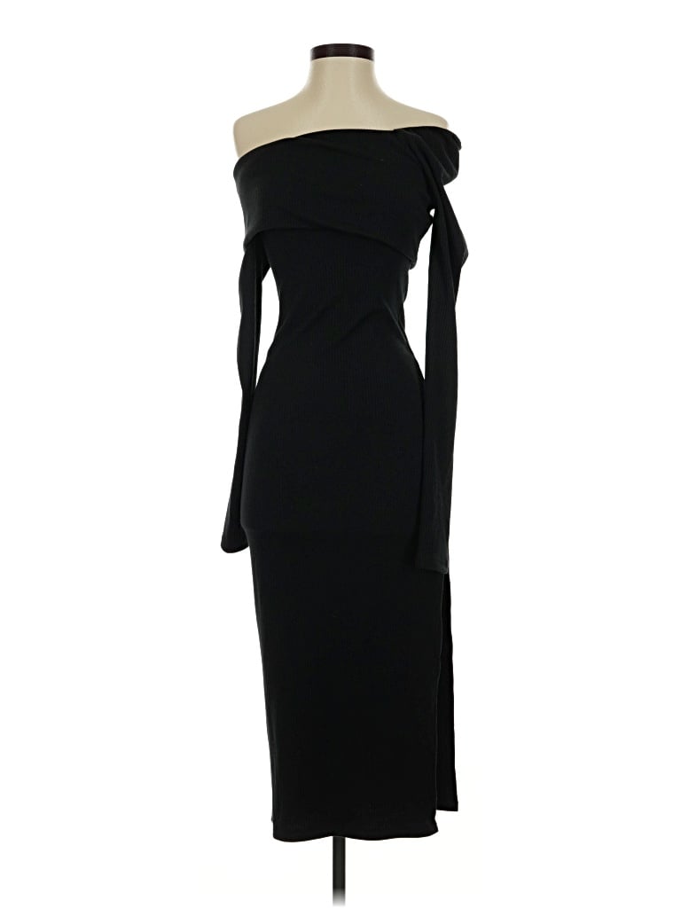 Pre-owned Tyche Cocktail Dress In Black