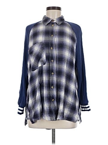 BDG Long Sleeve Button-Down Shirt (view 1)