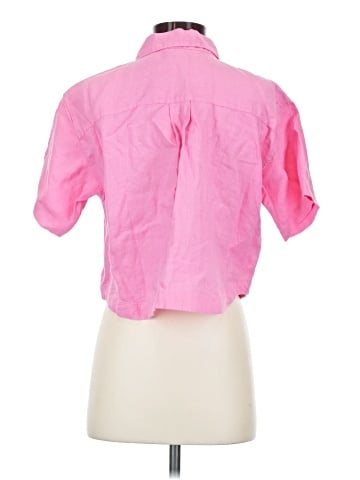 Athleta Short Sleeve Button-Down Shirt (view 2)