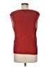Josephine Chaus 100% Polyester Red Sleeveless Top Size M - photo 2