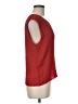 Josephine Chaus 100% Polyester Red Sleeveless Top Size M - photo 4