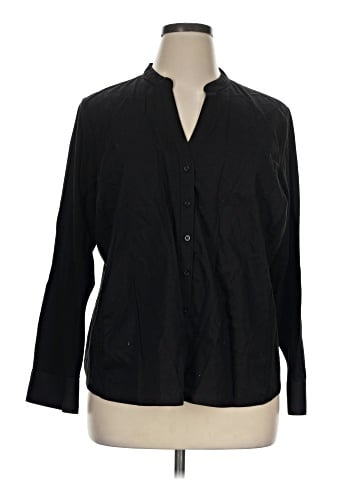 Calvin Klein Long Sleeve Button-Down Shirt (view 1)