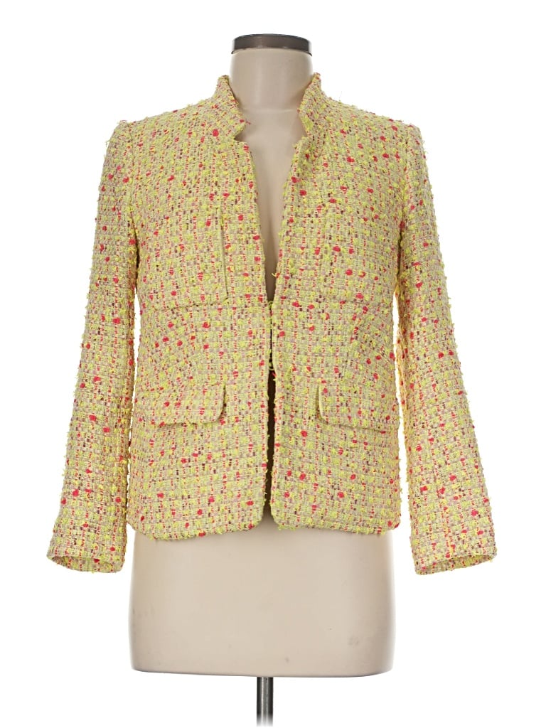 Pre-owned J.crew Collection Blazer Jacket In Gold