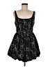 LoveShackFancy 100% Polyester Stars Black Cocktail Dress Size 8 - photo 1