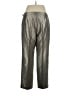 Kasper Metallic Silver Casual Pants Size 14 - photo 2