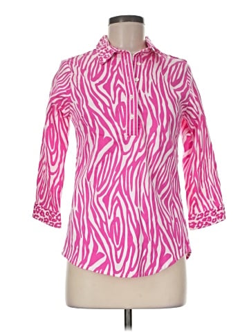 Gretchen Scott Designs 3/4 Sleeve Blouse (view 1)