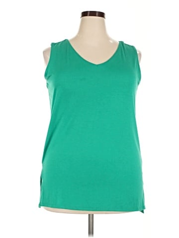 Zenana Sleeveless T-Shirt (view 1)