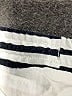 H&M Mama Stripes Ivory Black Shorts Size M - photo 3