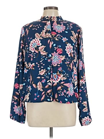 DG^2 by Diane Gilman Long Sleeve Blouse (view 1)