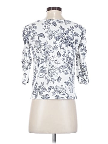 Gloria Vanderbilt 3/4 Sleeve T-Shirt (view 2)