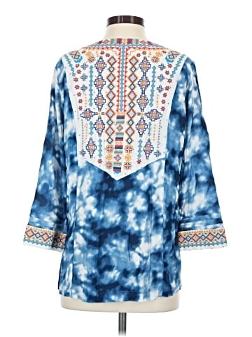 John Mark 3/4 Sleeve Blouse (view 2)