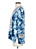 John Mark Blue 3/4 Sleeve Blouse Size S - photo 5