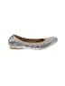 Stuart Weitzman Silver Flats Size 6 1/2 - photo 1